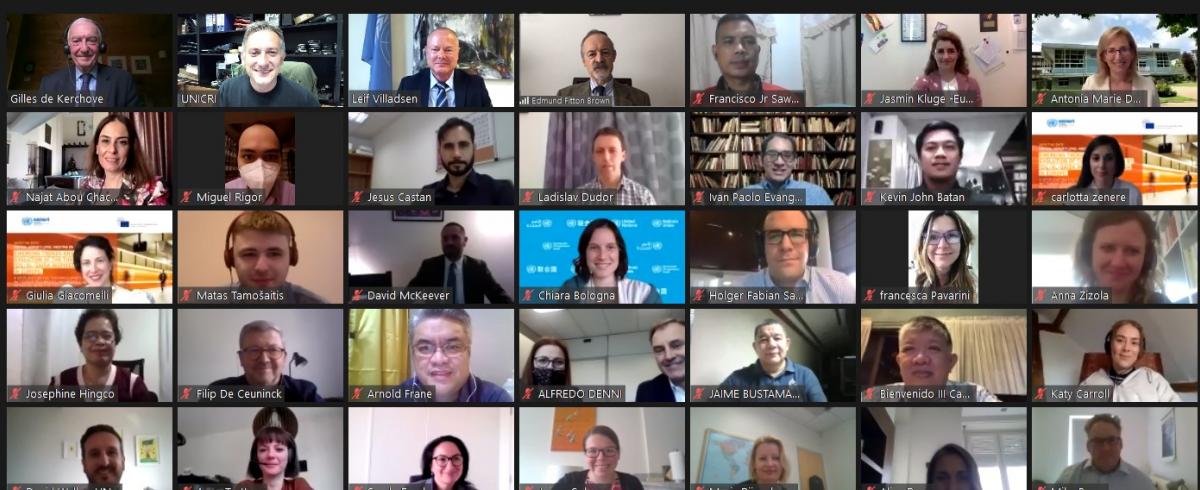 UNICRI EU Office of the Counter-Terrorism coordinator high-level event April 2021