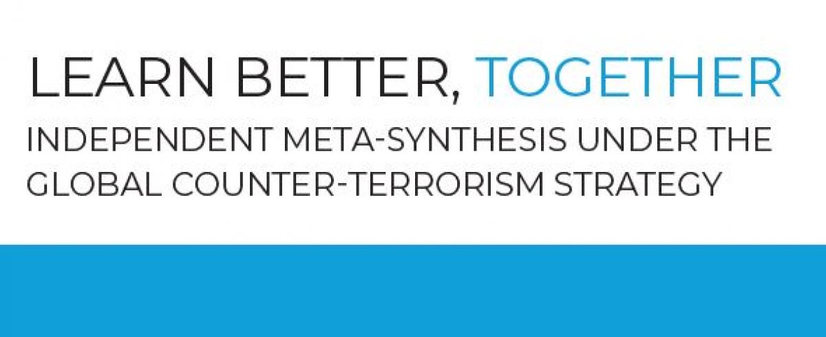 Learn better together - Meta-Synthesis Global Counter-Terrorism Strategy